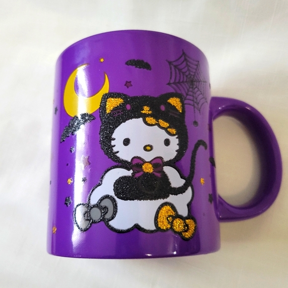Hello Kitty Halloween Mug. Super Cute HK in Costume Mug & Glitter Detail Boo - Picture 8 of 12